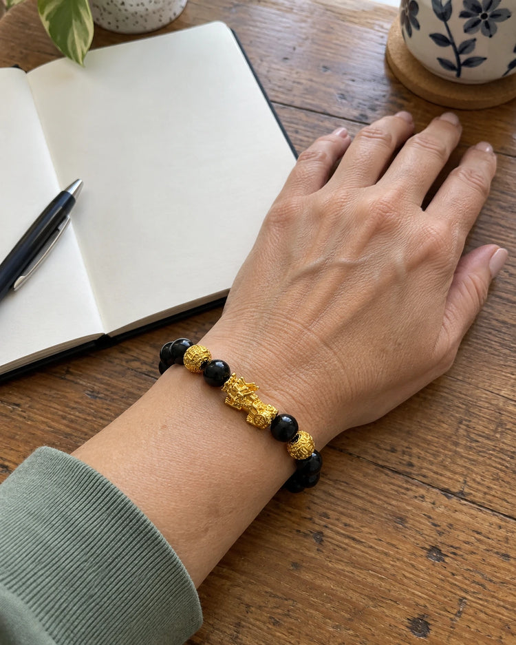 Bracelet worn in an everyday setting